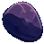 Round rocky asteroid